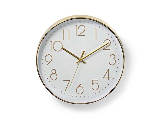 Hodiny NEDIS CLWA015PC30GD 30cm