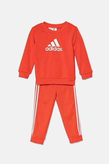 Kojenecká tepláková souprava adidas I BOSog FT červená barva, IZ4983