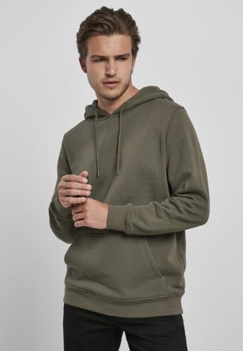 Urban Classics Organic Basic Hoody olive - L