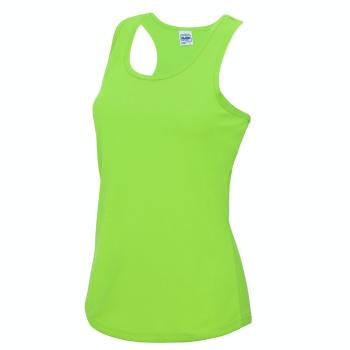 Just Cool Dámské sportovní tílko Cool - Jasně zelená | XS