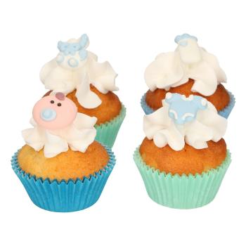 Cakesupplies Cukrové ozdoby - Baby boy 12ks