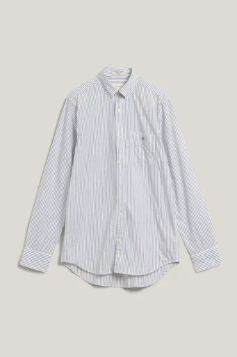KOŠILE GANT REG CLASSIC POPLIN STRIPE SHIRT EGGSHELL