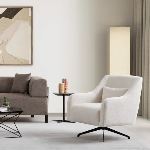 Křeslo ušák Gio Bergere - White