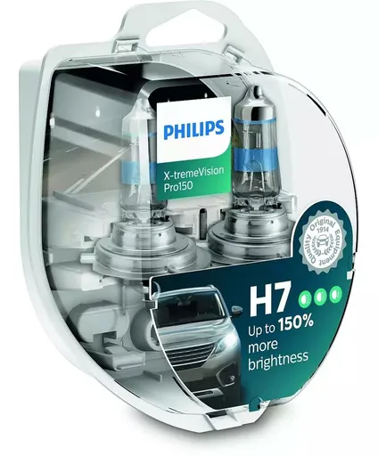 Philips H7 X-treme VISION 12V 12972XVPS2 +150%
