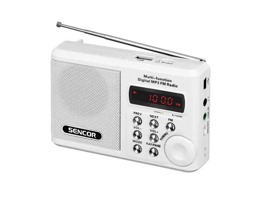 Rádio SENCOR SRD 215W White