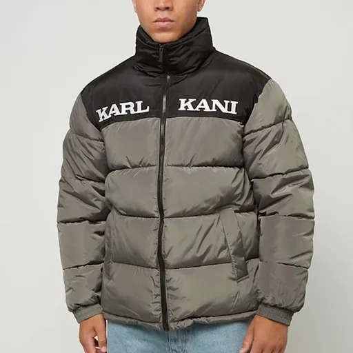 Zimní Bunda Karl Kani Retro Essential Puffer Jacket Anthracite - S
