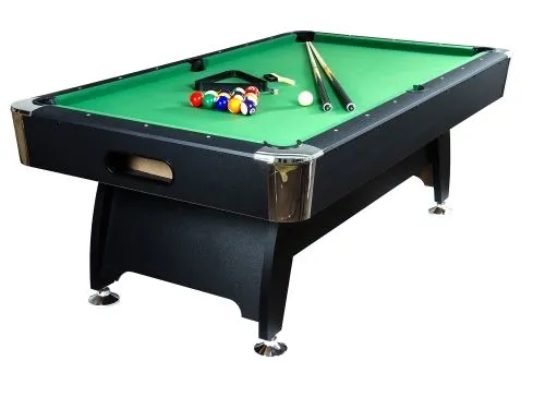 GamesPlanet® 7310 Kulečníkový stůl pool billiard kulečník s vybavením, 8 ft