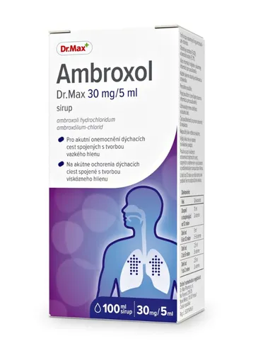 Dr. Max Ambroxol 30 mg/ 5 ml sirup 100 ml