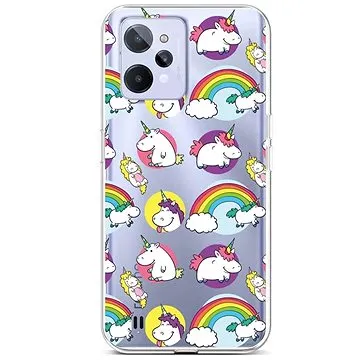 TopQ Kryt Realme C31 silikon Chunky Unicorns 74356 (Sun-74356)