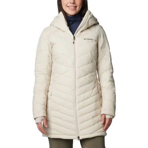 Columbia JOY PEAK II MID JACKET Dámská zimní bunda, béžová, velikost