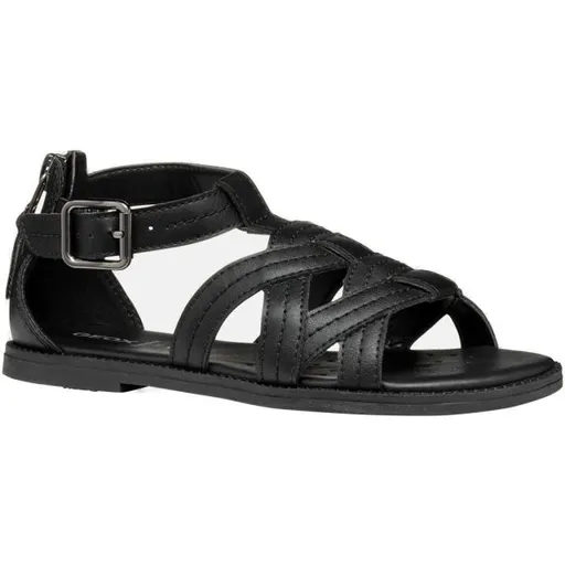 Geox J SANDAL KARLY Dívčí sandály, černá, velikost