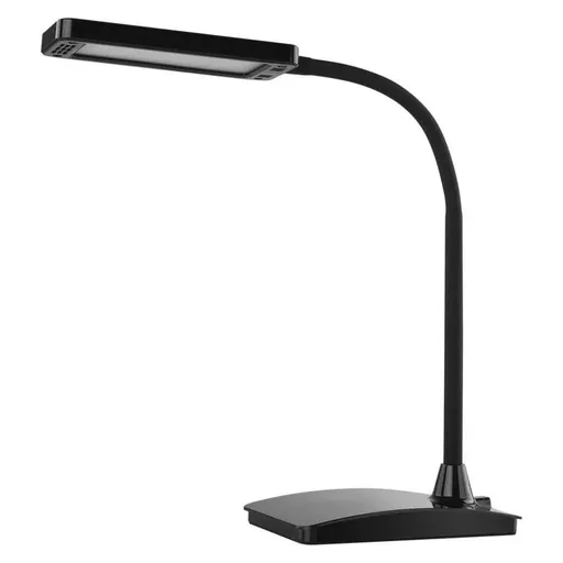 Emos LED stolní lampa Eddy, 6W, 360 lm, stmívatelná + barva světla, černá