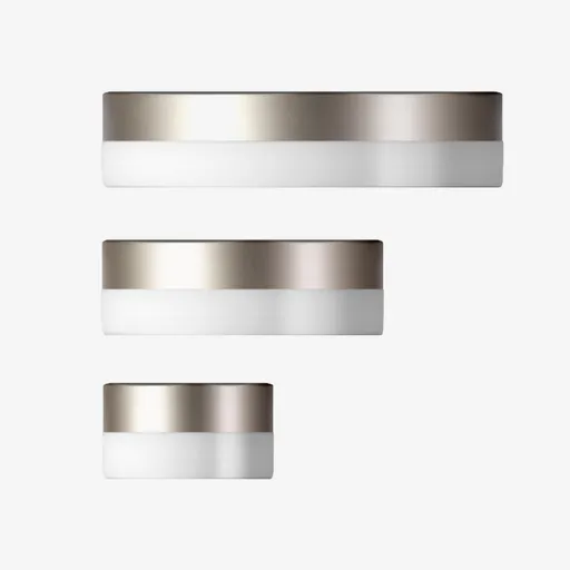 LUCIS stropní a nástěnné svítidlo NOMIA 30,3W LED 4000K sklo argento dorato opál BS34.K2.N34.70M DALI2 DALI