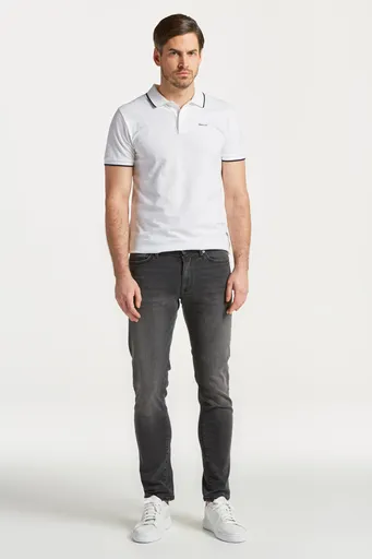 DŽÍNY GANT EXTRA SLIM ACTIVE REC BLK JEANS BLACK WORN IN