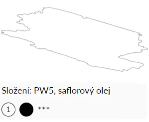 Olejová barva Umton 20ml – 0096 Polární bílá