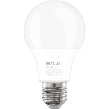 RETLUX RLL 449 A60 E27 zar. 3 step DIMM 10W W (RLL 449 A60 E27 zar. 3 step DIMM 10W W)