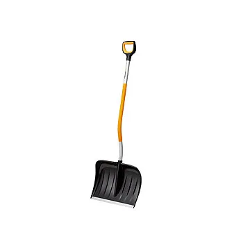 Fiskars Shrnovač na sníh X-series, zahnutý (1057186)