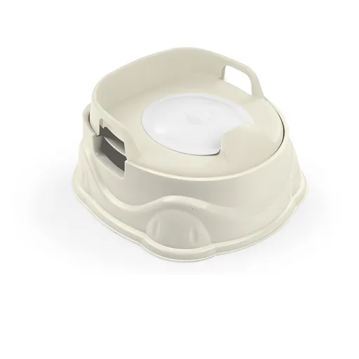 Dolu 3v1 nočník, sedátko na WC, stolička, béžová, 20x34,5x37 cm