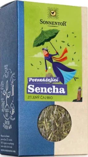 Povznášející Sencha (čaj bio, zelený, sypaný, 70 g)