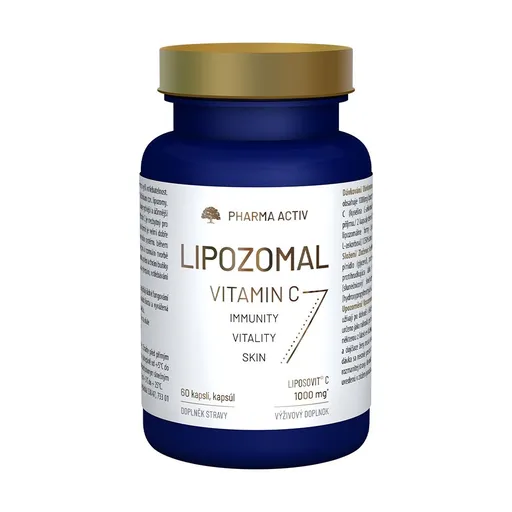 Pharma Activ LIPOZOMAL Vitamín C 1000 mg 60 kapslí