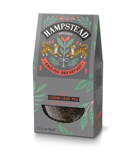 Hampstead Tea BIO Sypaný čaj English Breakfast 100 g