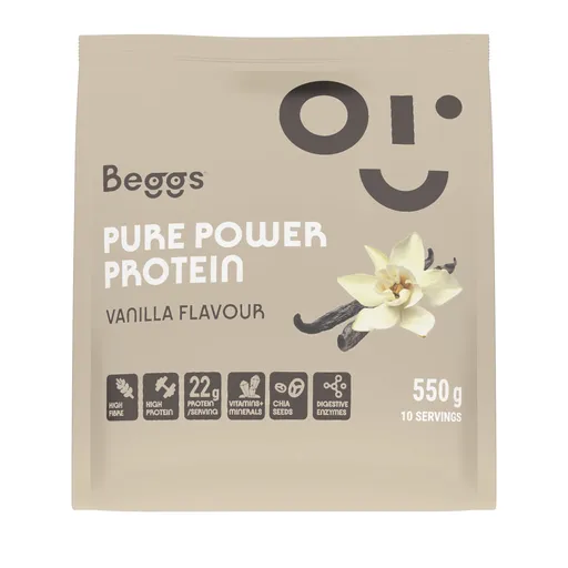 Beggs Pure Power Protein vanilla 550 g
