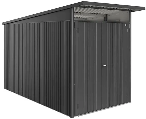 Biohort Zahradní domek BIOHORT Avantgarde ECO A4 duo 180 × 340 cm (tmavě šedá metalíza)