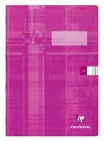 Školní sešit Clairefontaine Metric A4 "445" čtverečkovaný, 40 listů CZ/SK, růžový