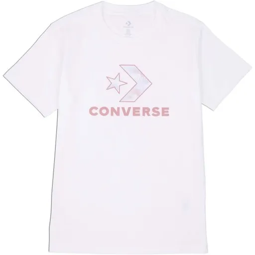 Converse SEASONAL STAR CHEVRON Dámské tričko, bílá, velikost
