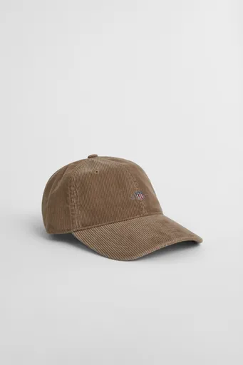 KŠILTOVKA GANT SHIELD CORD CAP WARM KHAKI