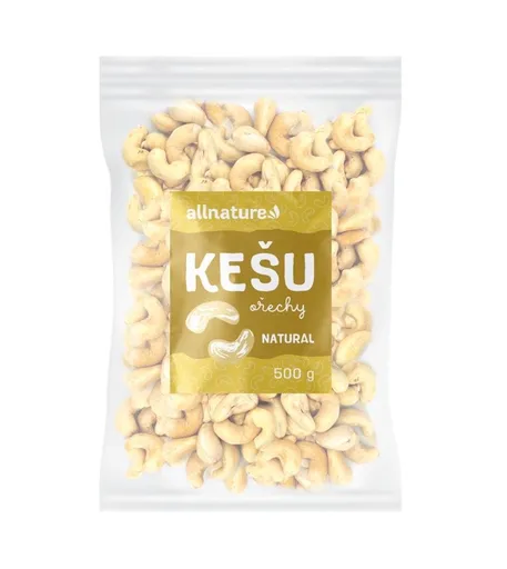 Allnature Kešu jádra 500 g