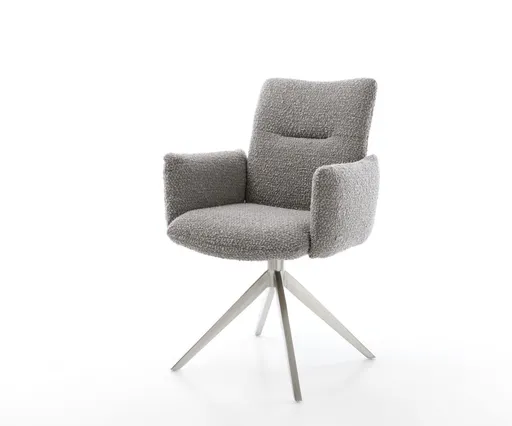 Otočná židle Jova-Flex s područkami široká křížová podnož