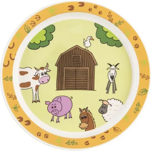 Orion Dětský mělký UH talíř FARMA, pr. 21,5 cm