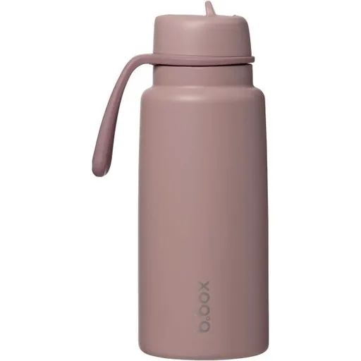 B.BOX BERRY SMOOTHIE 1 L Nerezová termolahev s brčkem, hnědá, velikost 1 L