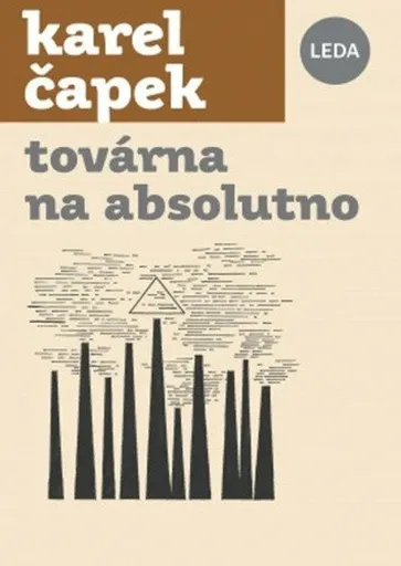 Továrna na Absolutno - Karel Čapek