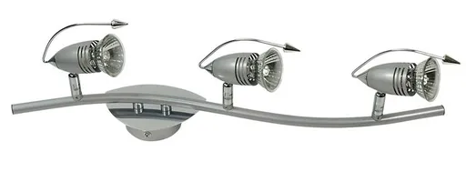 Stropní svítidlo Thunder 3*50W GU10 230V antracitově chromované