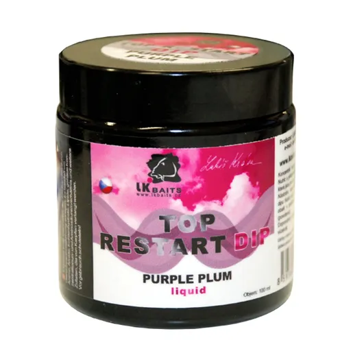 LK Baits Dip TopRestart Purple Plum 100ml,LK Baits Dip TopRestart Purple Plum 100ml