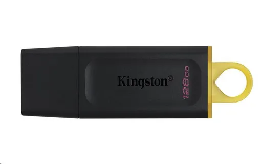 Kingston Flash Disk 128GB USB3.2 Gen1 DataTraveler Exodia (Black + Yellow)