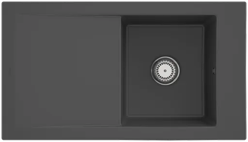 Keramický dřez Villeroy & Boch Timeline 50, 330701i4, Graphit 330701i4