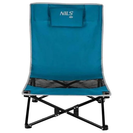 NILS CAMP NC3306 Skládací křeslo, modrá, velikost