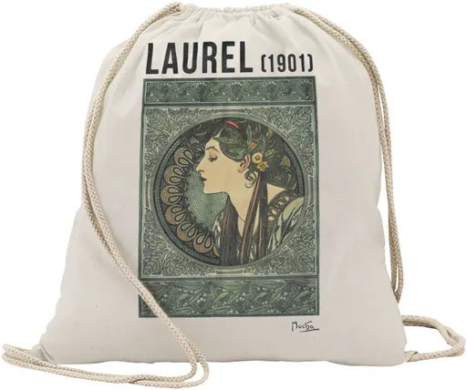 Plátěný sáček Alfons Mucha – Laurel