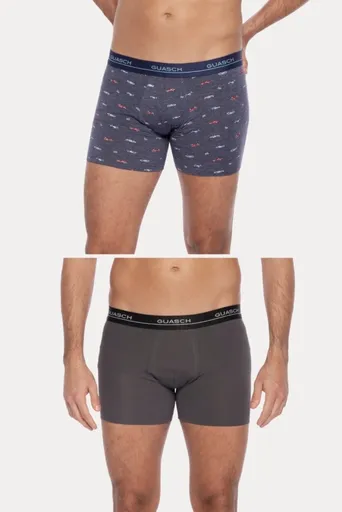 Pánské boxerky IZIDOR z elastické bavlny, 2 ks M V dárkovém boxu 2 ks