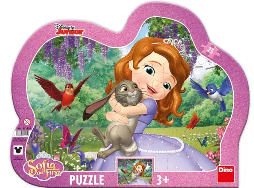 Puzzle Sofie a zvířátka 25 dílků deskové
