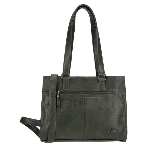 Elegantní dámská kabelka Enrico Benetti Marlana - tmavě zelená