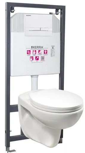 KERRA Instalační set WC Doris/Adriatic WH 5907548117946