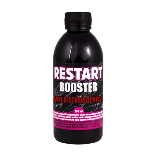 LK Baits Booster 250 ml - ReStart - Wild Strawberry,LK Baits Booster 250 ml - ReStart - Wild Strawberry