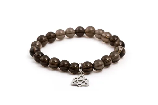 Agato Korálkový náramek ze záhnědy MINK95/17