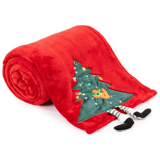 4Home Vánoční deka Merry Christmas tree, 150 x 200 cm