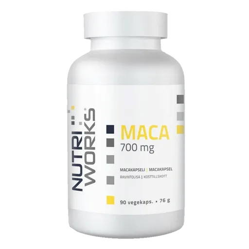 NutriWorks Maca 700mg - 90 kapslí