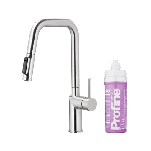 KFA Baterie dřezová DUERO PURE STYLE výsuvná s filtrací nerez 6623-315-22